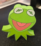 *Last One* Rare The Muppets 3D Die Cut Style Kermit the Frog Car Antenna Topper / Dashboard Buddy