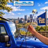Pittsburgh Panthers Car Antenna Topper (College Football) - Thin Antenna Fit