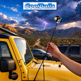 *Rare* Pittsburgh Steelers Car Antenna Topper (NFL Football) - Thin Antenna Fit