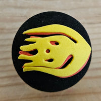 *Last One* Burnin Red & Yellow Flames Antenna Topper