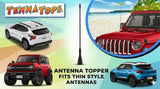 Mickey Ghost Car Antenna Topper (Halloween) (Walt Disney World) - Thin Antenna Fit