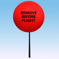 *New* Coolballs "Remove Before Flight" Red Car Antenna Ball