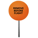 Coolballs Orange Static Wick Jet Aviation Airplane Aircraft Cover Protectors Antenna Balls "Remove Before Flight" (Free UPS Ground Shipping U.S.)