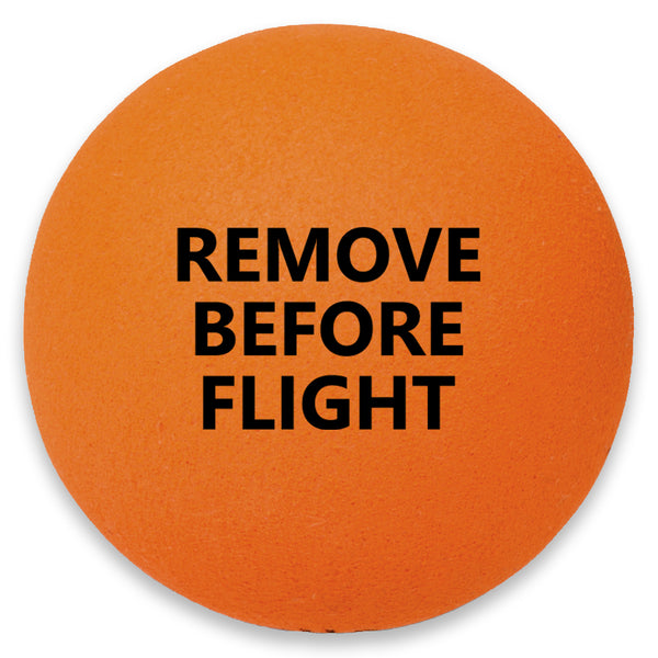 Coolballs Orange Static Wick Jet Aviation Airplane Aircraft Cover Protectors Antenna Balls "Remove Before Flight" (Free Shipping within U.S.)