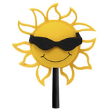 Coolballs California Sunshine Car Antenna Topper (Black Shades) - Thick Antenna Fit