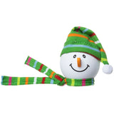 Tenna Tops Snowman Green Winter Hat & Scarf Car Antenna Topper - Thick Antenna Fit