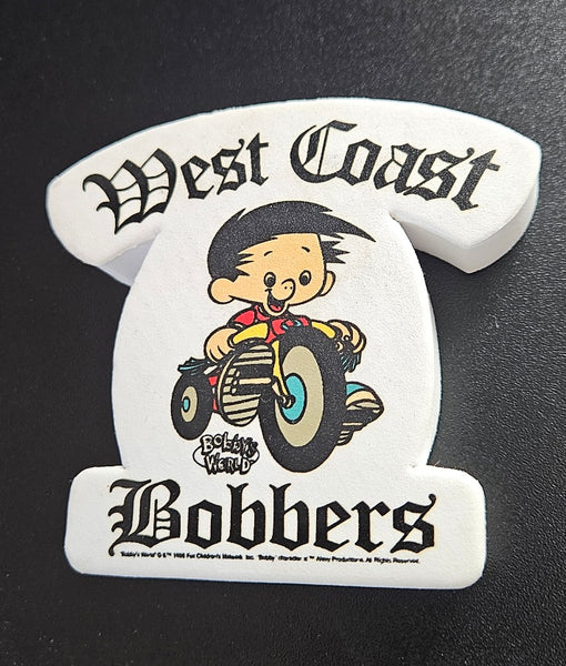 *Last One* Rare Vintage Bobby's World West Coast Bobbers Antenna Topper / Dashboard Buddy