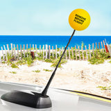 *New* Coolballs "Remove Before Flight" Yellow Car Antenna Ball
