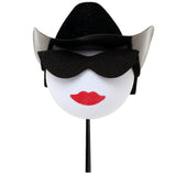 Coolballs Cowgirl Red Lips Car Antenna Topper - Thin Antenna Fit