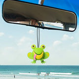 Tenna Tops Cute Frog Car Antenna Topper (Green) - Thick Antenna Fit