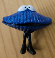 *Last One* Rare Vintage BLUE IVARS DANCING CLAM Antenna Topper / Dashboard Buddy