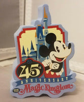 *Collectible* Magic Kingdom 45th Anniversary Car Antenna Topper / Dashboard Accessory