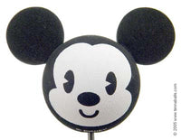 *Retired* Mickey White Face Car Antenna Topper / Dangler / Cute Dashboard Accessory