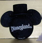 Mickey GROOM Black Hat Car Antenna Topper / Auto Dashboard Buddy (Disneyland)