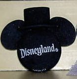Mickey GROOM Black Hat Car Antenna Topper / Auto Dashboard Buddy (Disneyland)