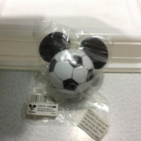 *Rare* Disney Store California Mickey Soccer Car Antenna Ball / Mirror Dangler / Dashboard Buddy