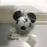 *Rare* Disney Store California Mickey Soccer Car Antenna Ball / Mirror Dangler / Dashboard Buddy