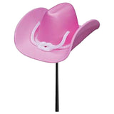 Tenna Tops Pink Cowgirl Hat Car Antenna Topper - Thin Antenna Fit