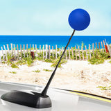 Coolballs Plain Blue Car Antenna Ball - Thin Antenna Fit