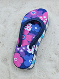 Tenna Tops Flip Flop Sandal Car Antenna Topper (Hawaiian Purple) - Thick Antenna Fit