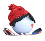 Coolballs Cool "Half Pipe Hottie" Snowboarder Car Antenna Topper