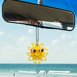 Coolballs California Sunshine Car Antenna Topper (Orange Shades)