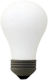 Coolballs "Bright One" White Light Bulb Car Antenna Topper - Thin Antenna Fit