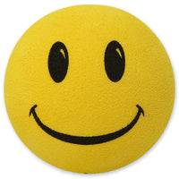 ...HappyBalls Happy Smiley Face Car Antenna Topper / Auto Dashboard Buddy (Yellow)