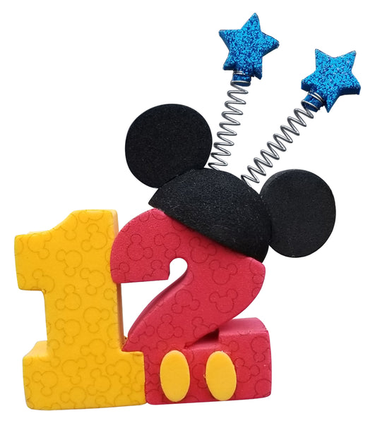 Mickey 2012 Graduation Grad Car Antenna Topper / Desktop Bobble Buddy