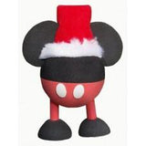 Mickey Mouse Santa w/ Red Hat w/ Legs Car Antenna Topper / Mirror Dangler / Dashboard Buddy