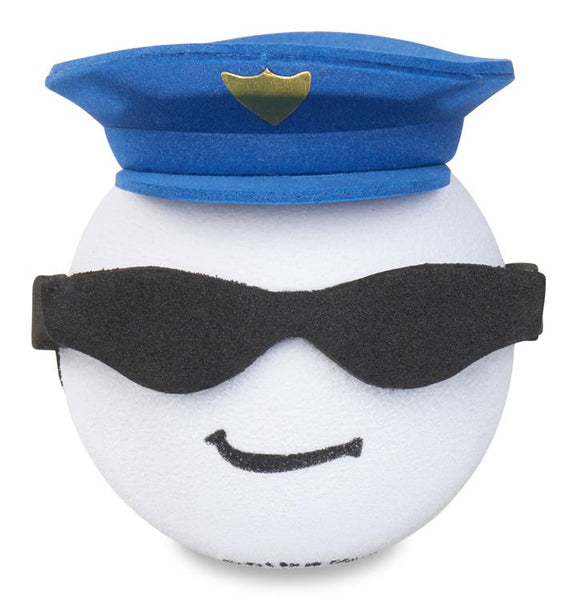 Coolballs "Cool Cop" Police Car Antenna Topper / Mirror Dangler / Dashboard Buddy (Auto Accessory)