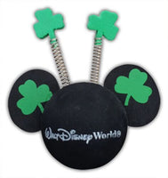 *Rare* Disney Irish Happy St. Patrick's Day w/ Clover Springs Antenna Topper / Dashboard Buddy (Walt Disney World)