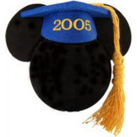 *Last One* Disney Graduation Cap (Class of 2005) Car Antenna Topper / Mirror Dangler / Dashboard Buddy