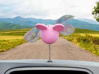2008 Disney World Butterfly Mickey Icon Flower Garden Festival Car Antenna Topper