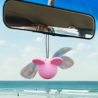 2008 Disney World Butterfly Mickey Icon Flower Garden Festival Car Antenna Topper / Auto Dashboard Accessory