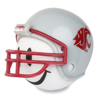 Washington State Cougars Car Antenna Topper / Auto Dashboard Buddy (White Smiley) (College Football)