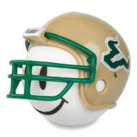 South Florida Bulls Car Antenna Topper / Mirror Dangler / Auto Dashboard Buddy (White Smiley) (College Football)