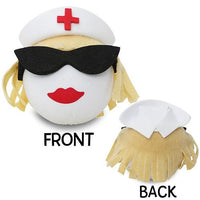Coolballs Blonde Nurse Car Antenna Topper / Cute Dashboard Accessory