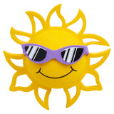 Coolballs California Sunshine Car Antenna Topper / Mirror Dangler / Auto Dashboard Accessory (Purple Shades)