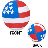 Coolballs American USA Patriotic Flag (2 Sided) Car Antenna Topper / Auto Dashboard Buddy