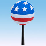 Tenna Tops Patriotic American USA Flag Car Antenna Topper / Mirror Dangler / Auto Dashboard Buddy