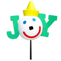 Jack in the Box JOY Green Antenna Topper / Mirror Dangler / Dashboard Buddy