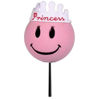 HappyBalls Pink Princess Car Antenna Topper / Mirror Dangler / Cute Dashboard Accessory
