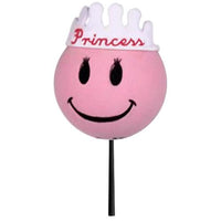 HappyBalls Pink Princess Car Antenna Topper / Mirror Dangler / Cute Dashboard Accessory