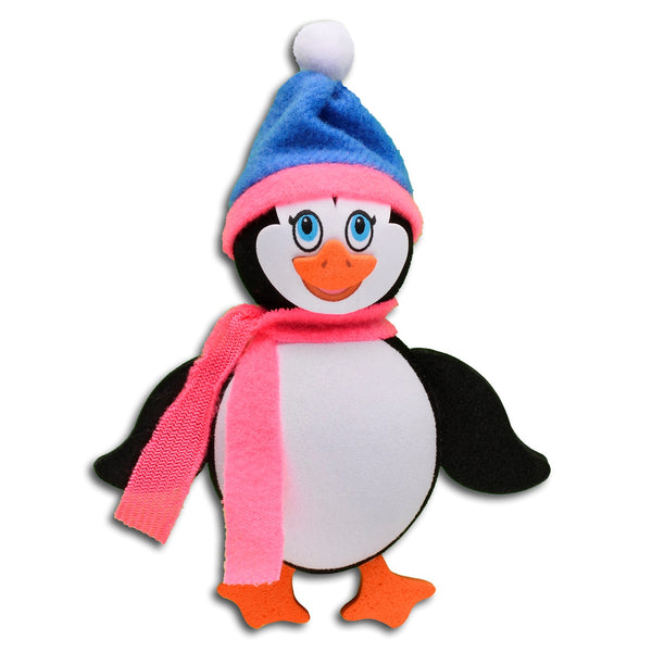 Tenna Tops Penguin Car Antenna Topper / Mirror Dangler / Cute Dashboard Accessory (Pink/Blue)