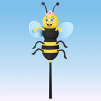 Tenna Tops Queen Bee Car Antenna Topper / Auto Mirror Dangler / Cute Dashboard Accessory