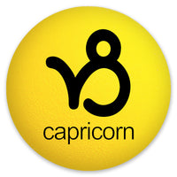 HappyBalls Birth Sign - Capricorn Car Antenna Topper / Mirror Dangler / Auto Dashboard Accessory