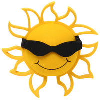 Coolballs California Sunshine Car Antenna Topper / Mirror Dangler / Cool Dashboard Buddy (Black Shades)