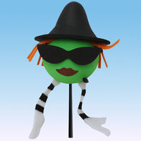 Coolballs Cool Witch Car Antenna Topper (3 in 1 Auto Accessory)