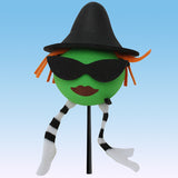 Coolballs Cool Witch Car Antenna Topper (3 in 1 Auto Accessory)